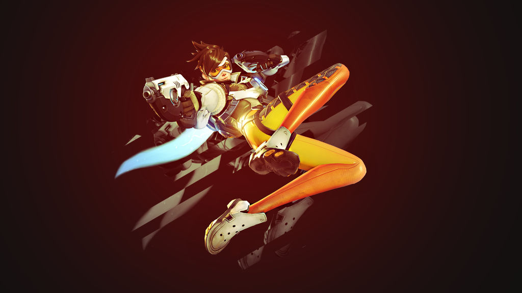 Overwatch Tracer Wallpaper by GSG95 on DeviantArt