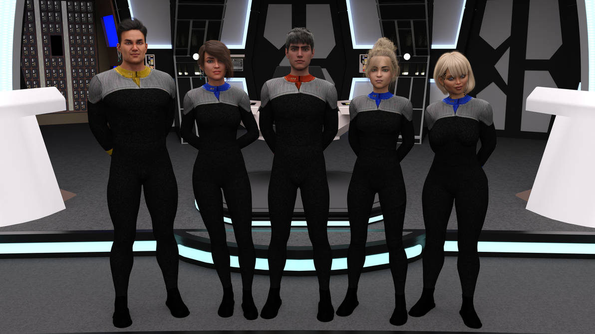 Star Trek Crew By EhsJaySaunders On DeviantArt