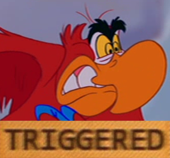 Triggered Parrot by MegaAnimationFan on DeviantArt