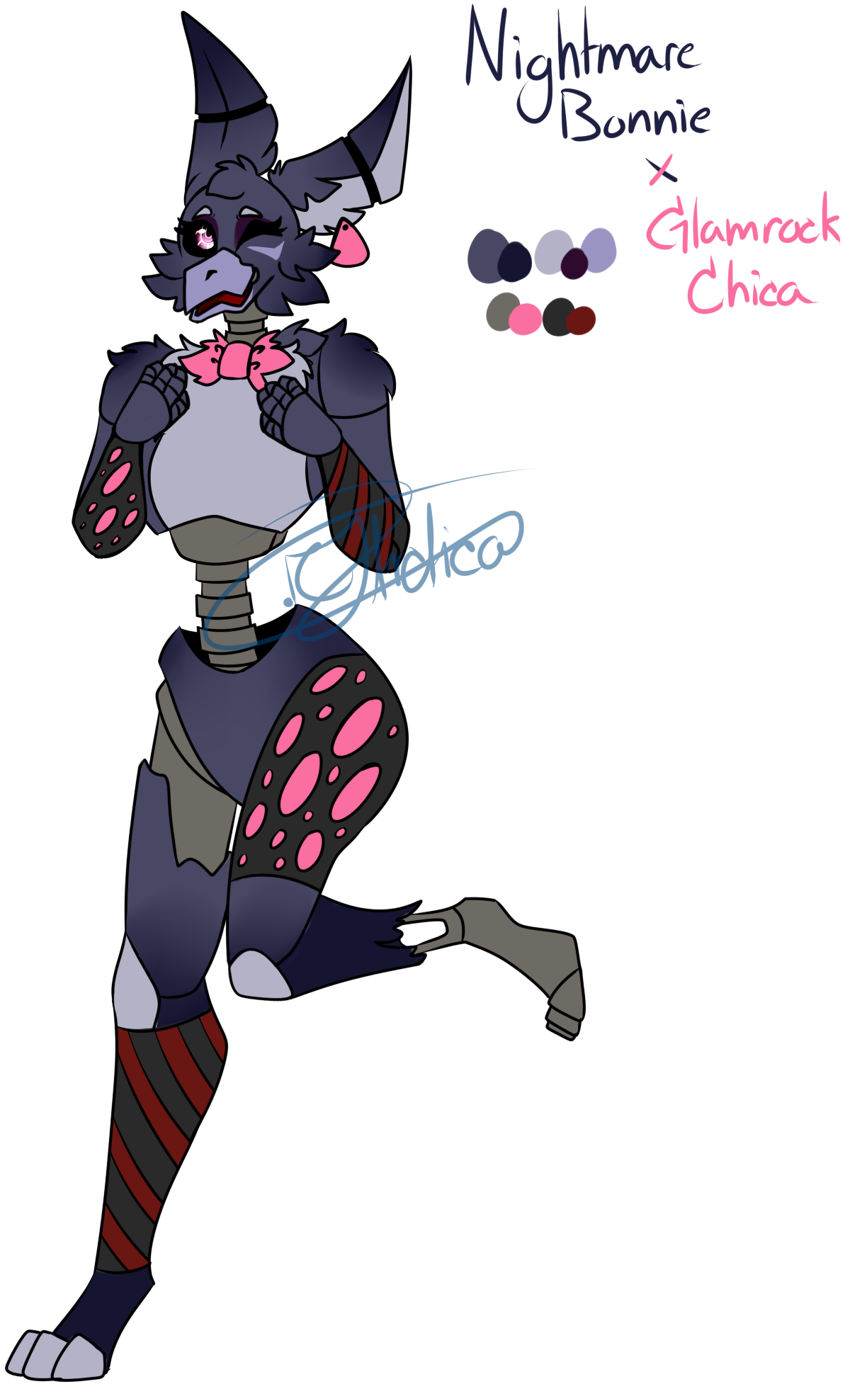 Fnaf Fanart 3 - Glamrock Bonnie - Wattpad