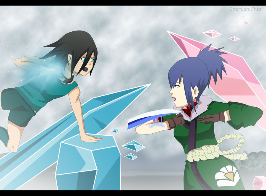 Crystal Style Jutsu Crystal Style Vs. Crystal Style by CherushiChibi on DeviantArt