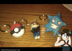 My Keychains... FINALLY FINISHED!! by CherushiChibi