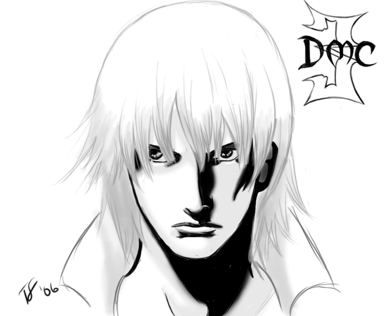 dante (devil may cry and 1 more) drawn by murata_tefu