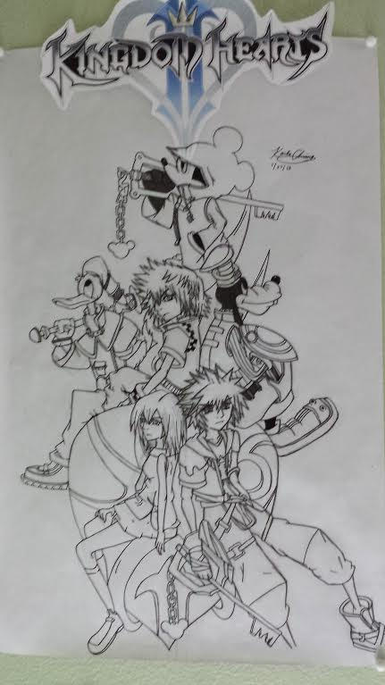 Kh Background Deviantart KH poster by keyblademasterzz8 on DeviantArt