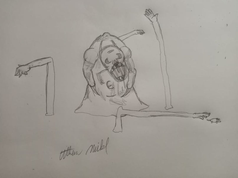 Dead Hand (OG Sketch) by thatBA on DeviantArt