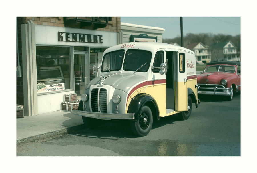 Divco milk truck