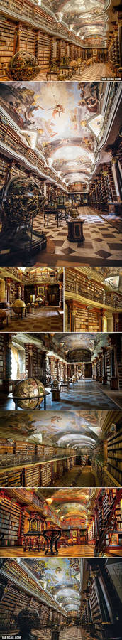 Library in Prague