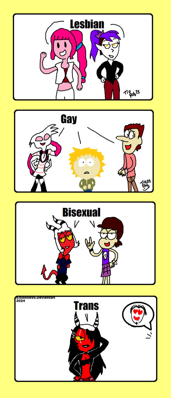 LGBT with cartoons by EltioRob95 on DeviantArt