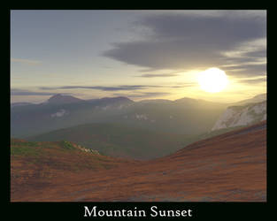 Mountain Sunset