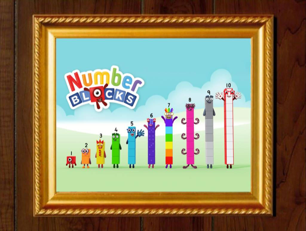 Numberblocks On SpongeBob Frame by StarshineRapGirl on DeviantArt