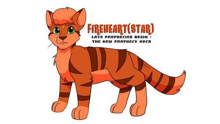 Fireheart(star) Design - Warrior Cats