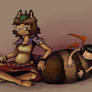 mamizou and nue