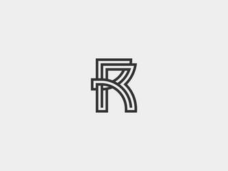 R Letter Logo Concept