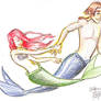 Ariel and Merman Jim