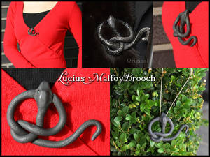 Lucius Malfoy Brooch