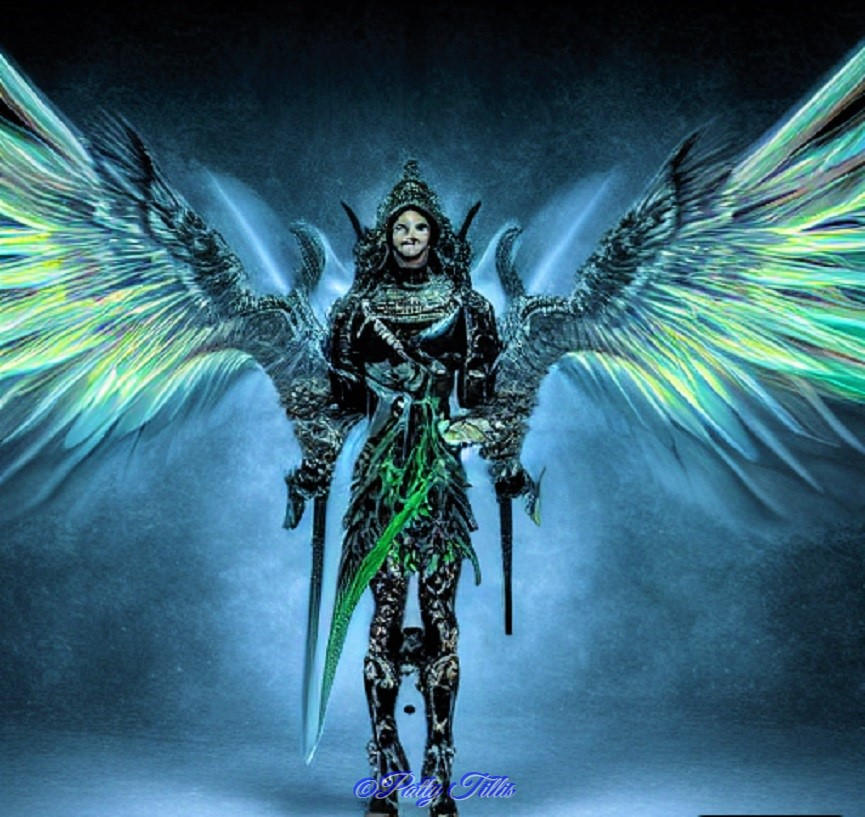 Archangel Ananiel 10/14/2022 by phoenixrising77Patty on DeviantArt