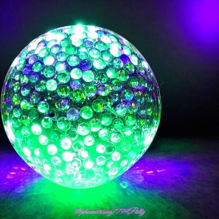 Bright Glowing Crystal Sphere 11/8/2022 by phoenixrising77Patty on ...