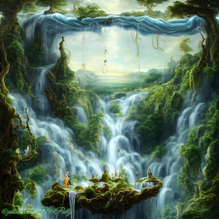 Waterfalls 11/227/2022 by phoenixrising77Patty on DeviantArt