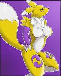 Renamon | Finished Commission