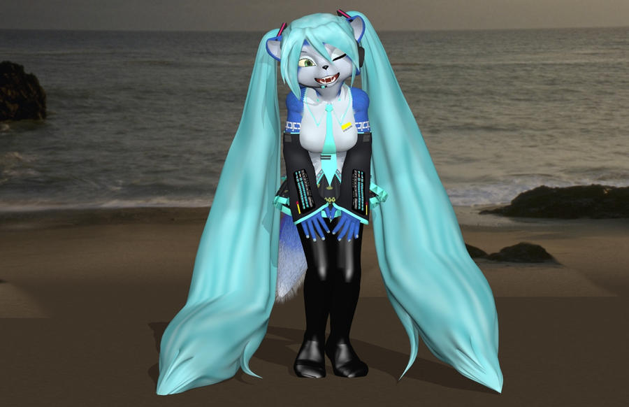 Krystal Cosplay - Hatsune Miku