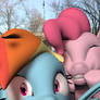 Rainbow Dash and Pinkie Pie - Selfie