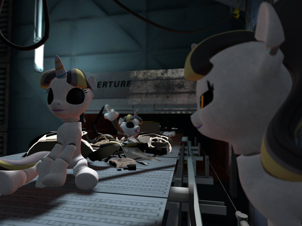 Aperture Science - Magitek Cyborg Facilities by Rachidile