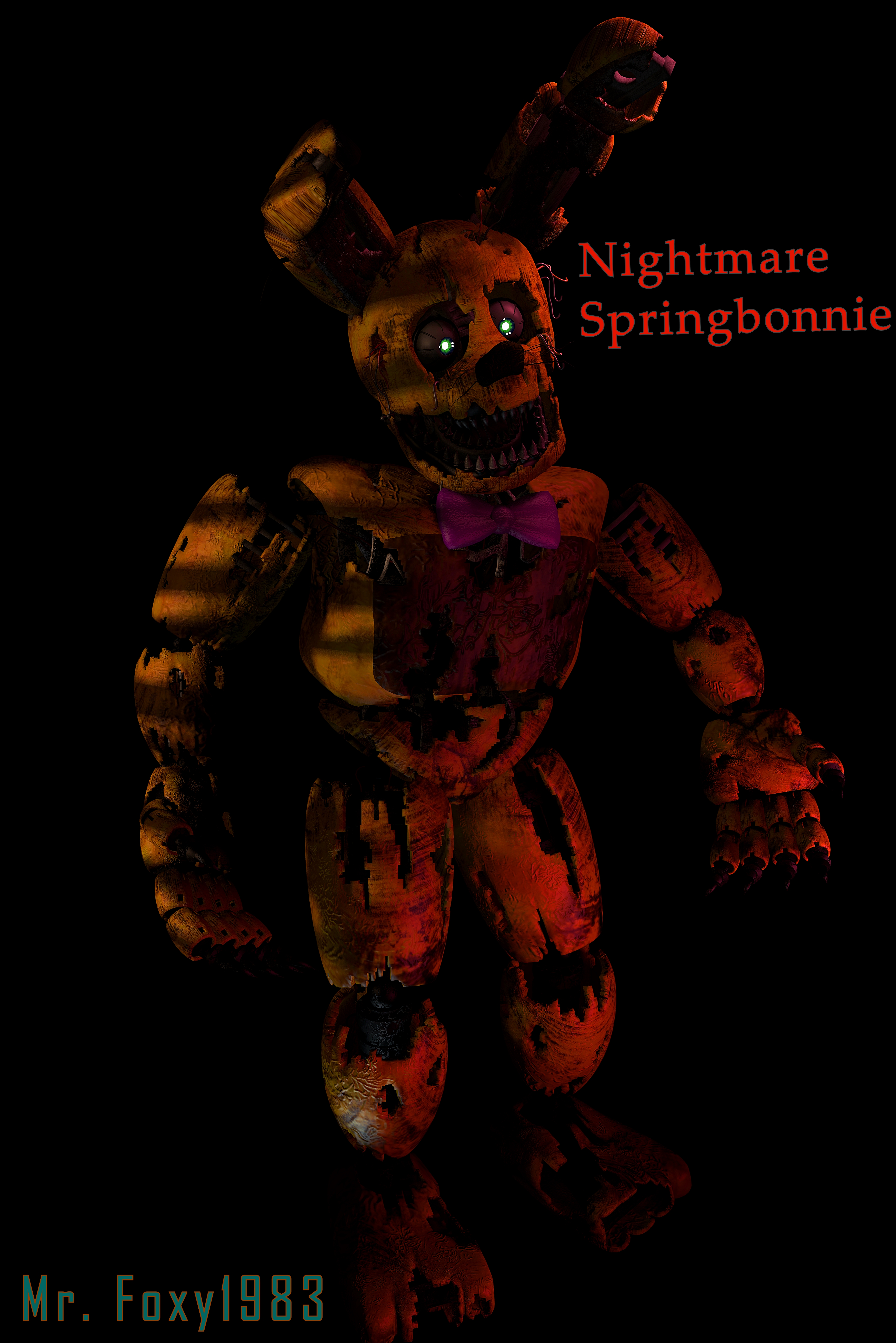 FNaF 4 Edit Nightmare Shadow Freddy by Leftylol on DeviantArt