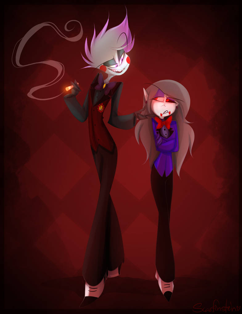 .Walter and Violet. {Art trade w/ShadowIsOnCrack}