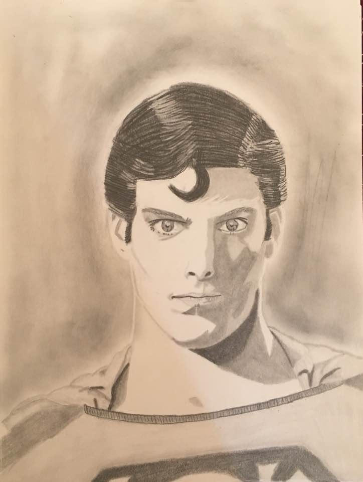Christopher Reeves portrait by gmen1979 on DeviantArt