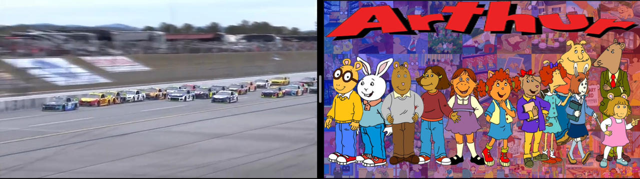 Arthur NASCAR crossover by arthur25th on DeviantArt