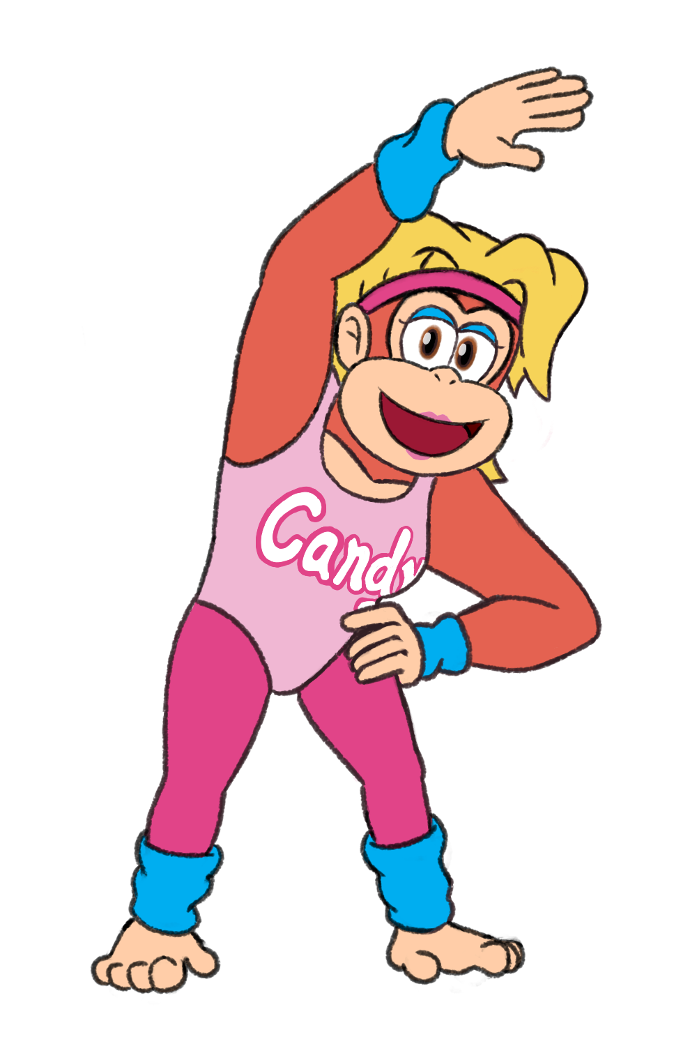 Candy Kong Redesign By P Fritz On Deviantart 