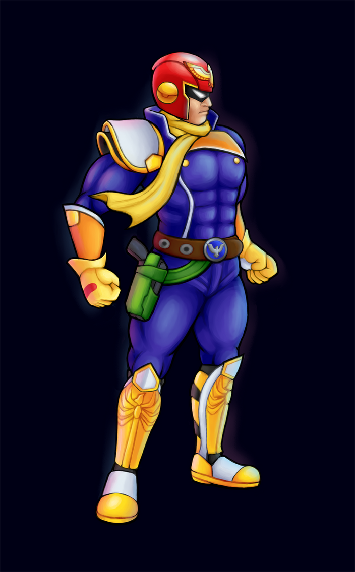 Captain Falcon Rocket Racers Captain Falcon by P-Fritz on DeviantArt