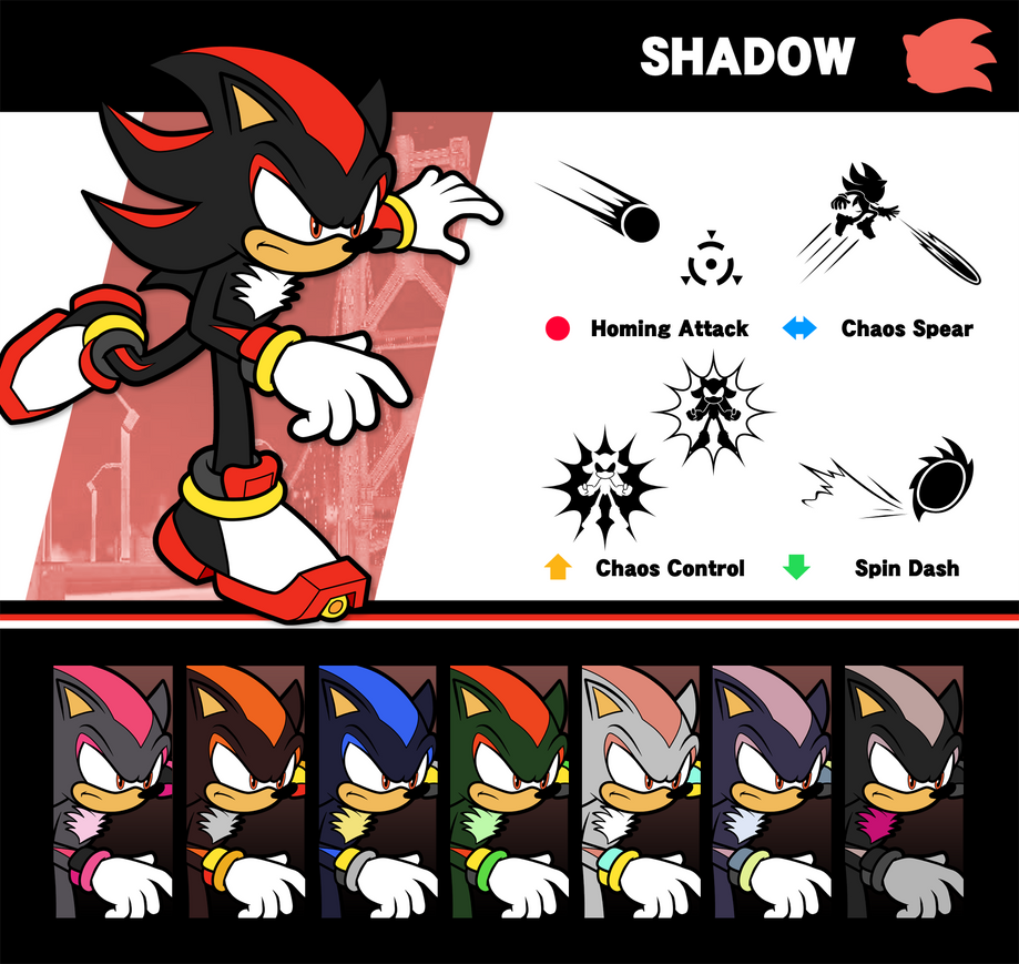 Super Smash Bros. Shadow by P-Fritz on DeviantArt