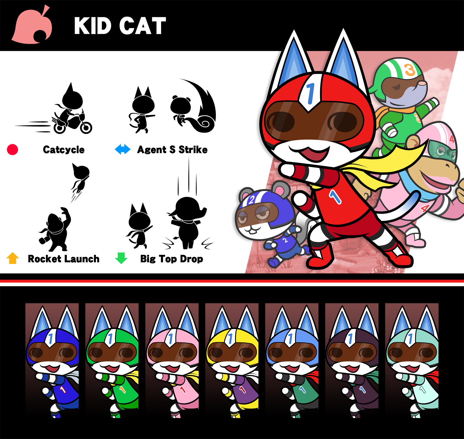 Super Smash Bros. Kid Cat by P-Fritz on DeviantArt Super Smash Bros. Kid Cat by P-Fritz on DeviantArt