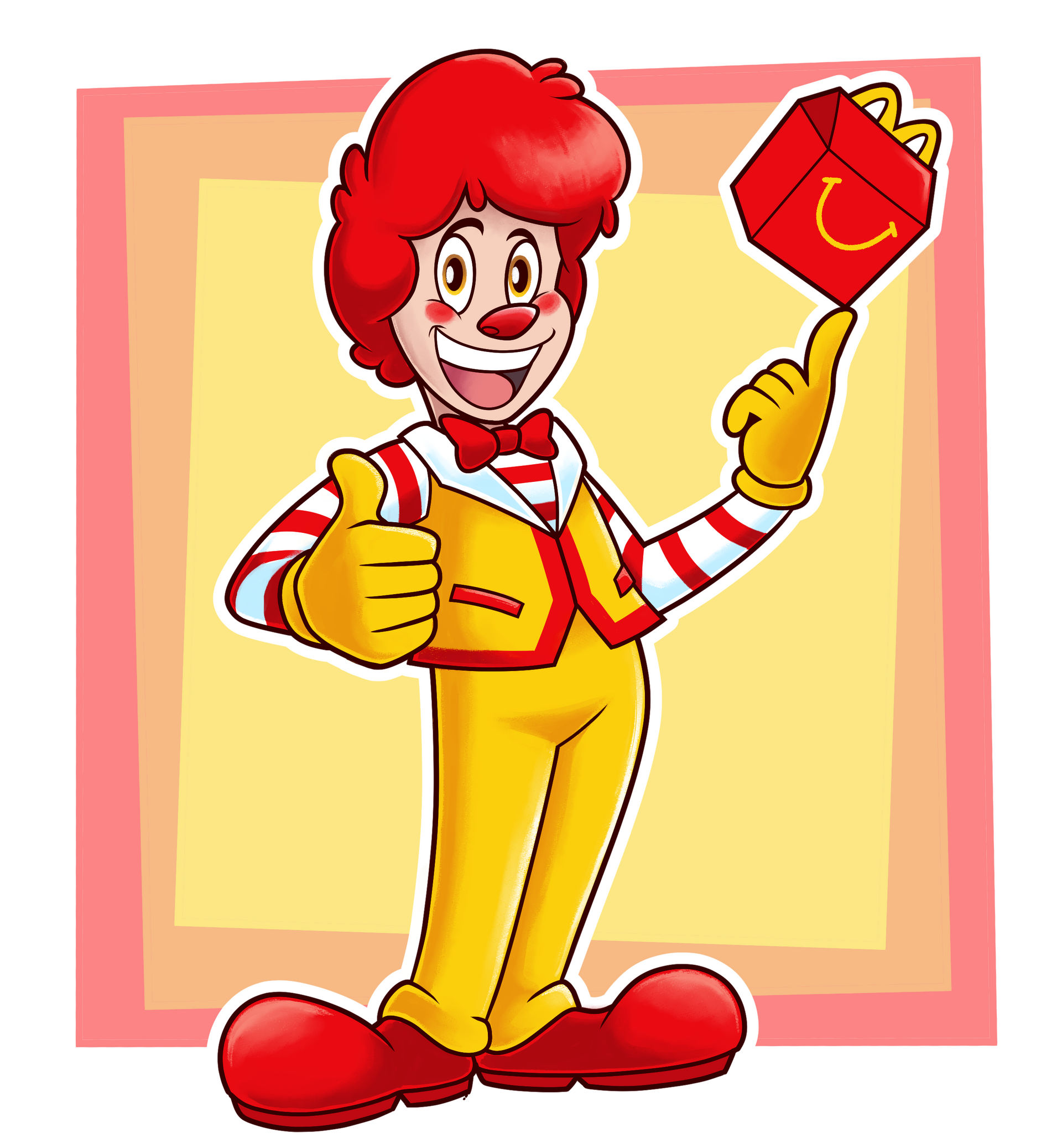 Deviantart Ronald Ronald McDonald Redesign by P-Fritz on DeviantArt