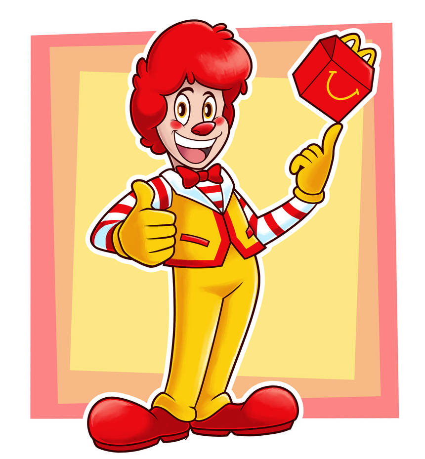 Ronald McDonald Redesign by P-Fritz on DeviantArt