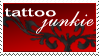 Tattoo-junkie Stamp