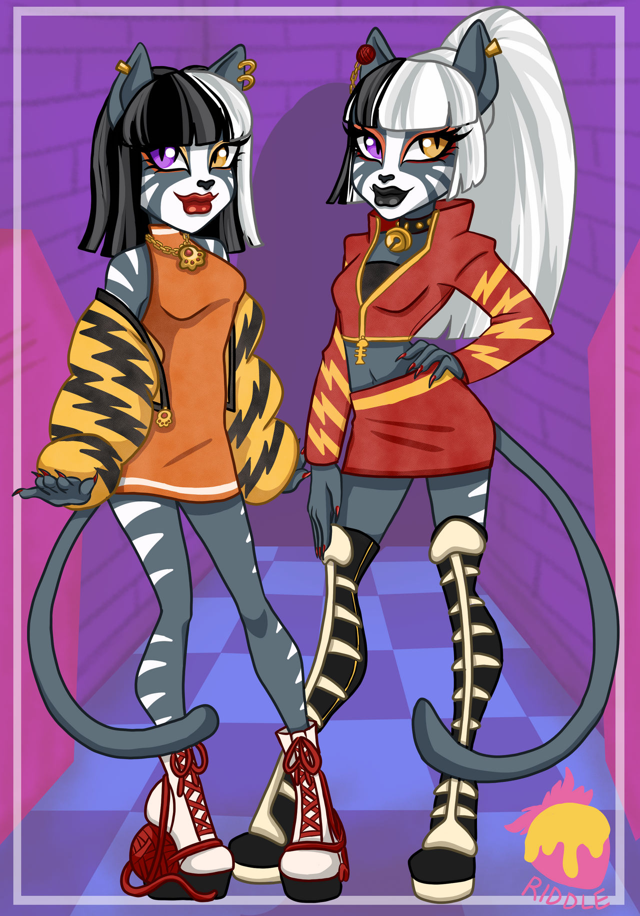Werecat Animation Werecat Transformasjonssekvens