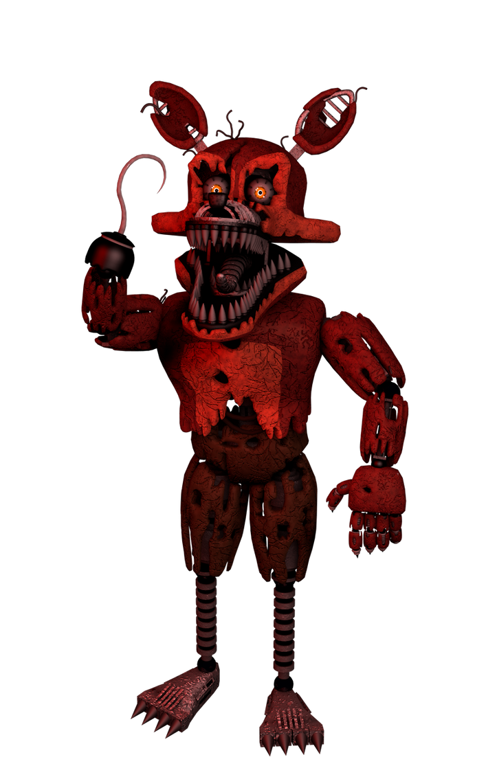 Cinema4D Nightmare Foxy!! by GaboCOart on DeviantArt