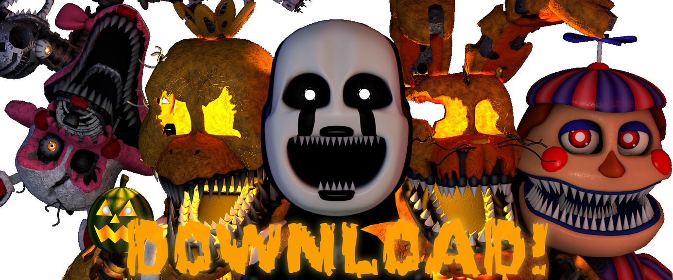Cinema4D Blender FNaF4 Halloween Pack DOWNLOAD!! by GaboCOart on Cinema4D Blender FNaF4 Halloween Pack DOWNLOAD!! by GaboCOart on
