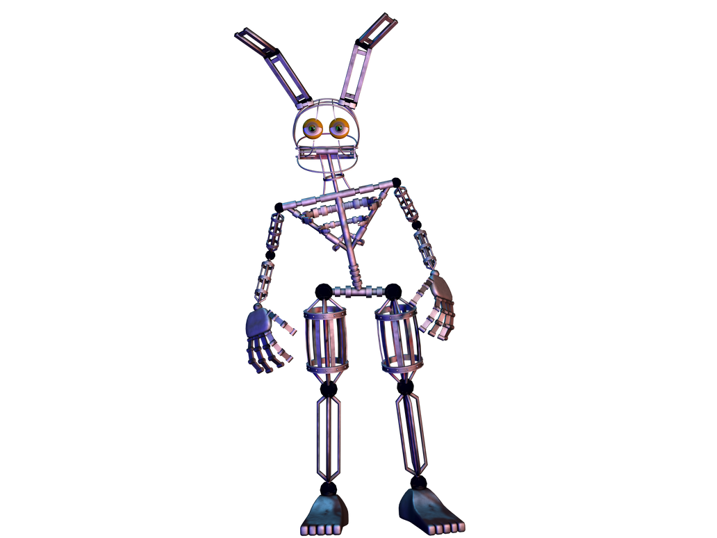 Springlock Endoskeleton by GaboCOart on DeviantArt