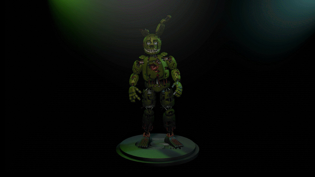 Springtrap V2 Springtrap V2 by GaboCOart on DeviantArt