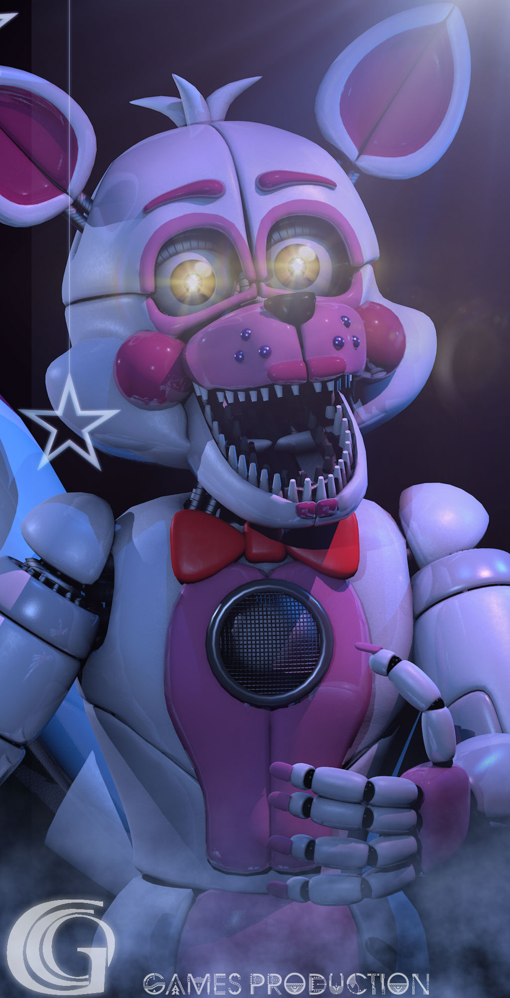 Funtime Foxy Render by GaboCOart on DeviantArt
