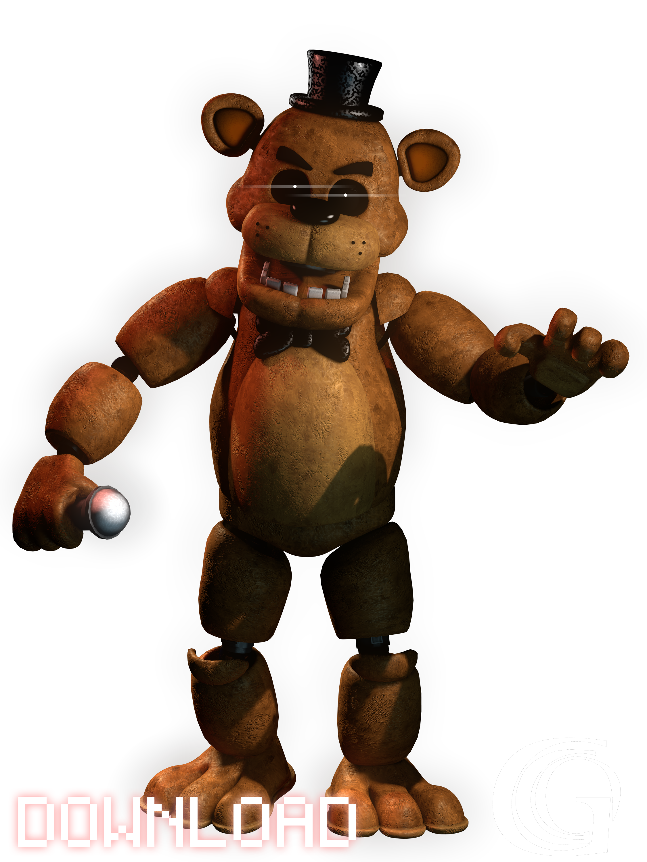 Freddy fazbear fnaf 1 - Download Free 3D model by Tgames  (@brandonmartinleon) [fe5292b]