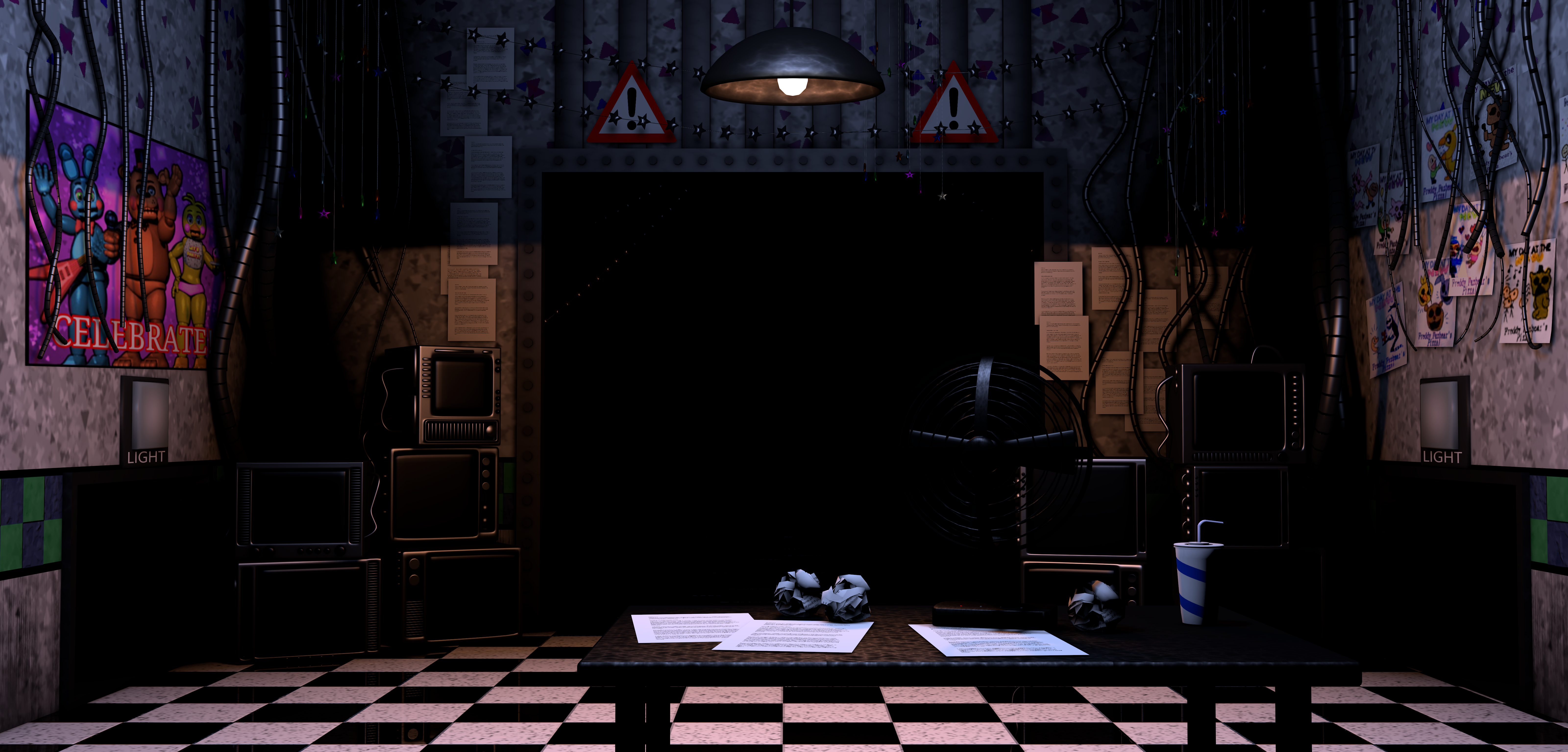 ArtStation - Five nights at freddy's office (remake)