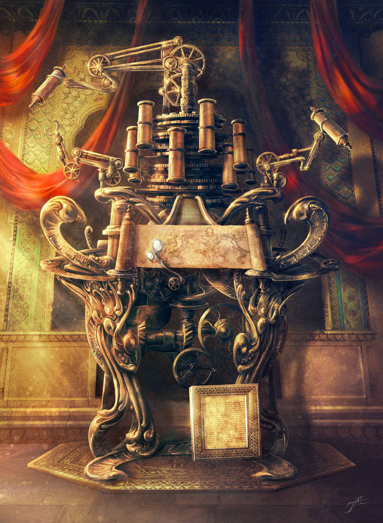 Scroll Rack by JasonEngle on DeviantArt
