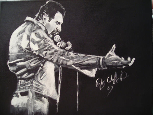 freddie mercury my painting