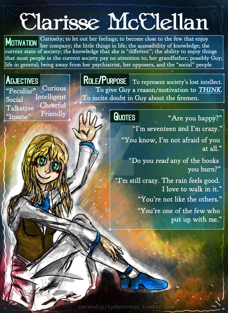 Clarisse McClellan by MistPower101 on DeviantArt