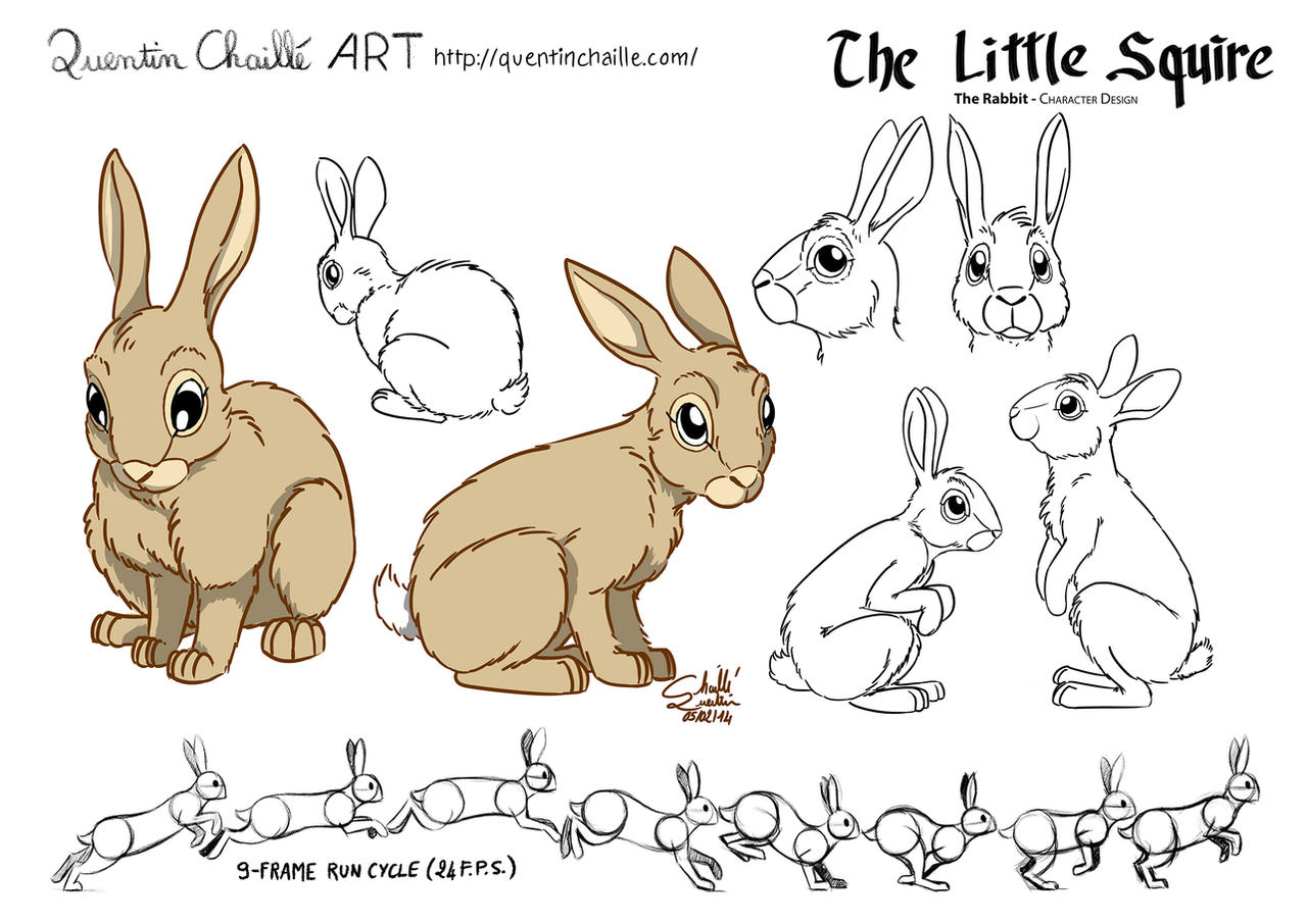 The Little Squire - Rabbit Character Design by qbgchaille on DeviantArt
