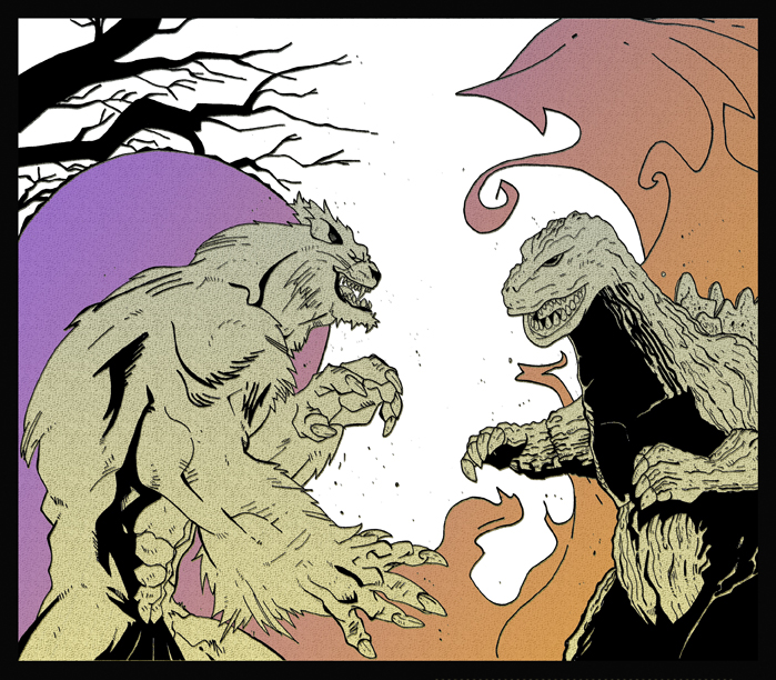 KMAC October 2013: Wolfman vs Godzilla